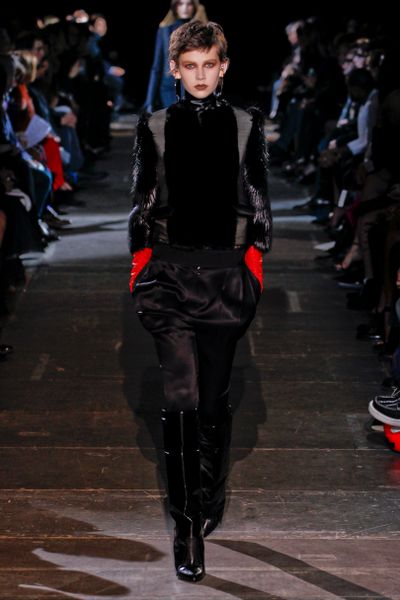 Givenchy Fall 2012 Satin Jodphur Pants in Black - Lyst