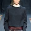 Hermes Fall 2012 White Long Sleeve Funnel Neck Top in White - Lyst