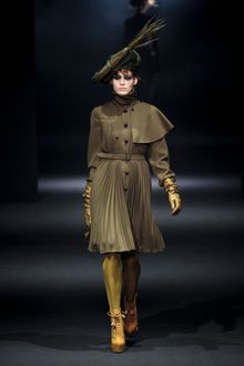 John Galliano Fall 2012 Long Leather Gloves - Lyst