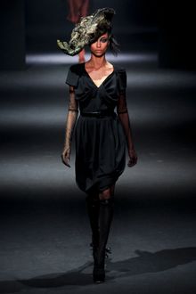 John Galliano Fall 2012 Black Knee High Socks - Lyst
