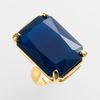 Kate Spade Treasure Chest Statement Ring in Blue (navy) - Lyst