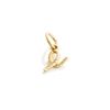 Madewell Memento Letter E Charm in Gold (light worn gold) - Lyst