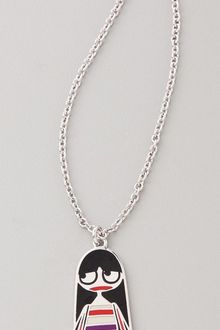 Marc By Marc Jacobs Miss Marc Pendant Necklace - Lyst
