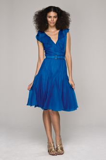 Oscar de la Renta Sleeveless Dress - Lyst