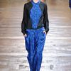 Stella Mccartney Fall 2012 Baggy Pants With Botanical Embroideries in Blue - Lyst