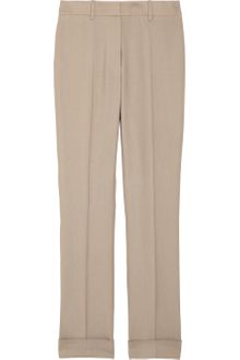 Stella McCartney Cropped Woven Pants - Lyst