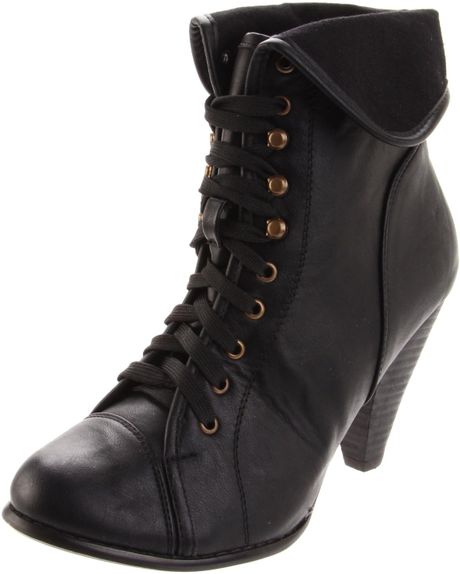 Volatile Very Volatile Womens Mugsy Laceup Boot in Black - Lyst