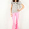 Zoe Karssen Paris Texas Loose Fit Boyfriend Tee in Gray (grey) - Lyst