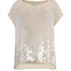 Allsaints Progression Top in Beige (shimmer) - Lyst