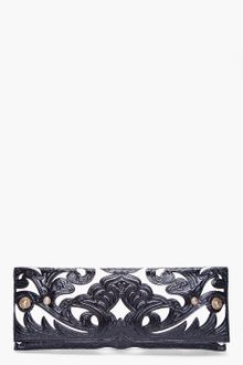 Balmain Black Marie Embossed Clutch - Lyst