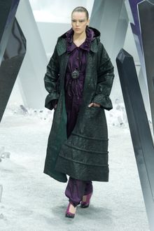 Chanel Fall 2012 Coat with Bell Sleeves - Lyst