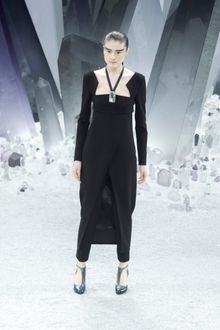 Chanel Fall 2012 Black Straight Cropped Pants - Lyst