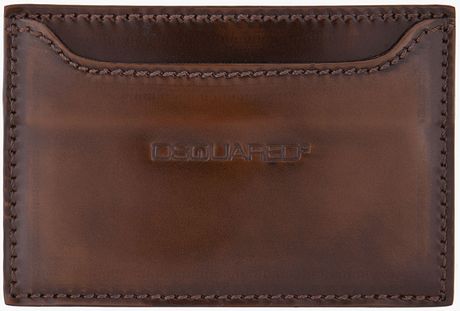 Dsquared2 Brown Classic Card Holder in Brown for Men - Lyst