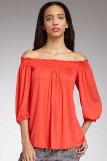 Ella Moss Smocked-top Tunic - Lyst