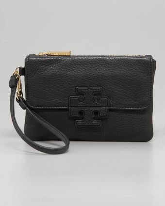  Stacked T Logo Wristlet 