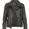 Allsaints Caledonian Leather Jacket in Gray (grey) - Lyst