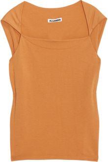 Jil Sander Jersey Top - Lyst