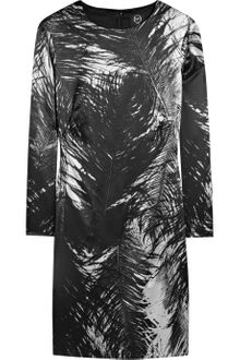 McQ by Alexander McQueen Printed Stretch Silk-satin Dress - Lyst