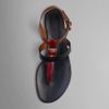 Burberry Leather Buckle Gladiator Sandals in Blue (dark ink blue) - Lyst
