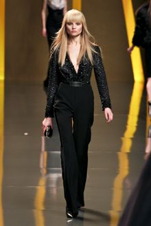 Elie Saab Fall 2012 High Waisted Wide-Leg Pants  - Lyst