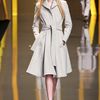 Elie Saab Fall 2012 Wool Trench Coat in Beige (natural) - Lyst