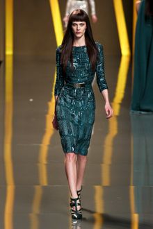 Elie Saab Fall 2012 Sequin Embellished Evening Dress - Lyst