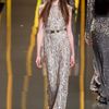 Elie Saab Fall 2012 Sheer Paillette Detail FloorLength Gown in White - Lyst