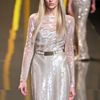 Elie Saab Fall 2012 Sheer Layered Paillette Embroidered Gown  in White - Lyst