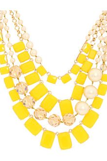 Kate Spade Treasure Chest Statement Necklace - Lyst