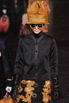 Louis Vuitton Fall 2012 Shimmer Reflective Cardigan  - Lyst
