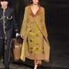 Louis Vuitton Fall 2012 Rainbow Reflective Fur Collar Tweed Coat  in Multicolor - Lyst