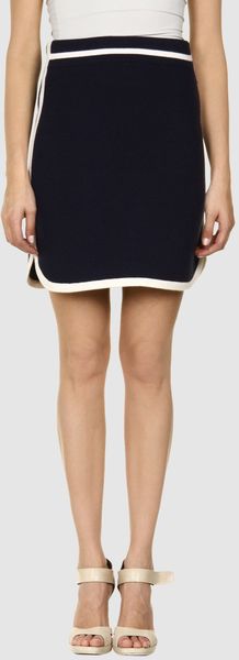 Marc Jacobs Marc Jacobs  Mini Skirts in Blue - Lyst