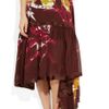 Missoni Prisca Ruffled Silkgeorgette Skirt in Multicolor (multicolored) - Lyst