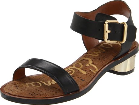 Sam Edelman Trina Sandal in Black - Lyst