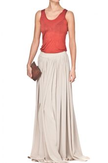 Yigal Azrouel Draped Maxi Skirt - Lyst