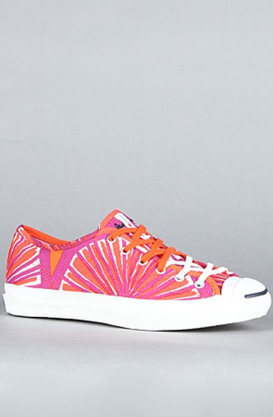 Converse The Jack Purcell Helen Sneaker in Red in Red - Lyst