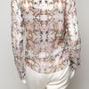 Erdem Antonia Long Sleeve Blouse in Pink (floral) - Lyst