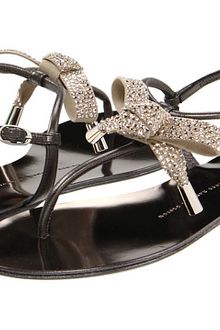 Giuseppe Zanotti Crystal Bow Sandal  - Lyst