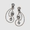 Kenneth Jay Lane Earrings in Silver - Lyst