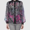 Matthew Williamson Long Sleeve Shirt in Multicolor (grey) - Lyst