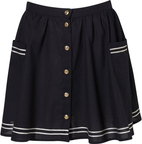 All Listings The skirt is a size 10 and the fabric is a beautiful thick tweed houndstooth that is a very dark navy blue and white/cream with specks of various colors Japanese School Girls Solid Pleated Mini Uniform Skirt Cheerleader Sailor Dress.