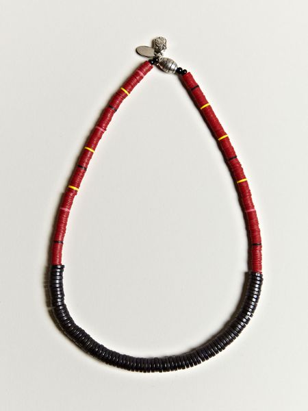 Lanvin Tribal Necklace in Red for Men - Lyst