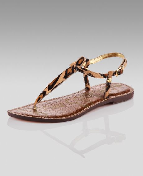 Sam Edelman Gigi Leopard-print Thong Sandal (cusp Most Loved!) in ...