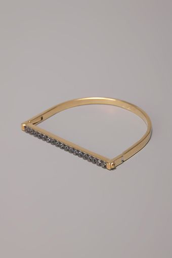 A.L.C. Thin Handcuff Bracelet - Brass - Lyst