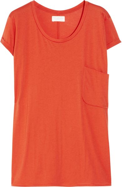 Chinti And Parker Oversized Organic Cotton Tshirt in Red (tomato) - Lyst