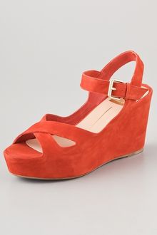 Dolce Vita Eileen Suede Platform Sandals - Lyst