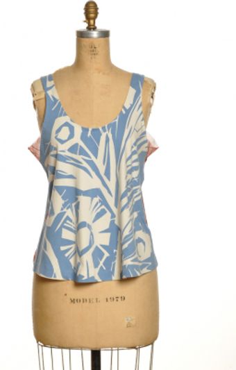  Blue Print Vest By 
