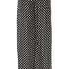 Haute Hippie Polkadot Print Silk Pants in Black - Lyst