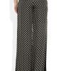 Haute Hippie Polkadot Print Silk Pants in Black - Lyst