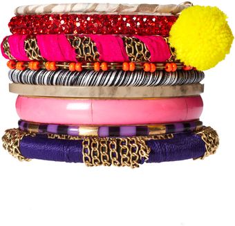 Asos Eceletic Mixed Friendship Bracelet Pack - Lyst